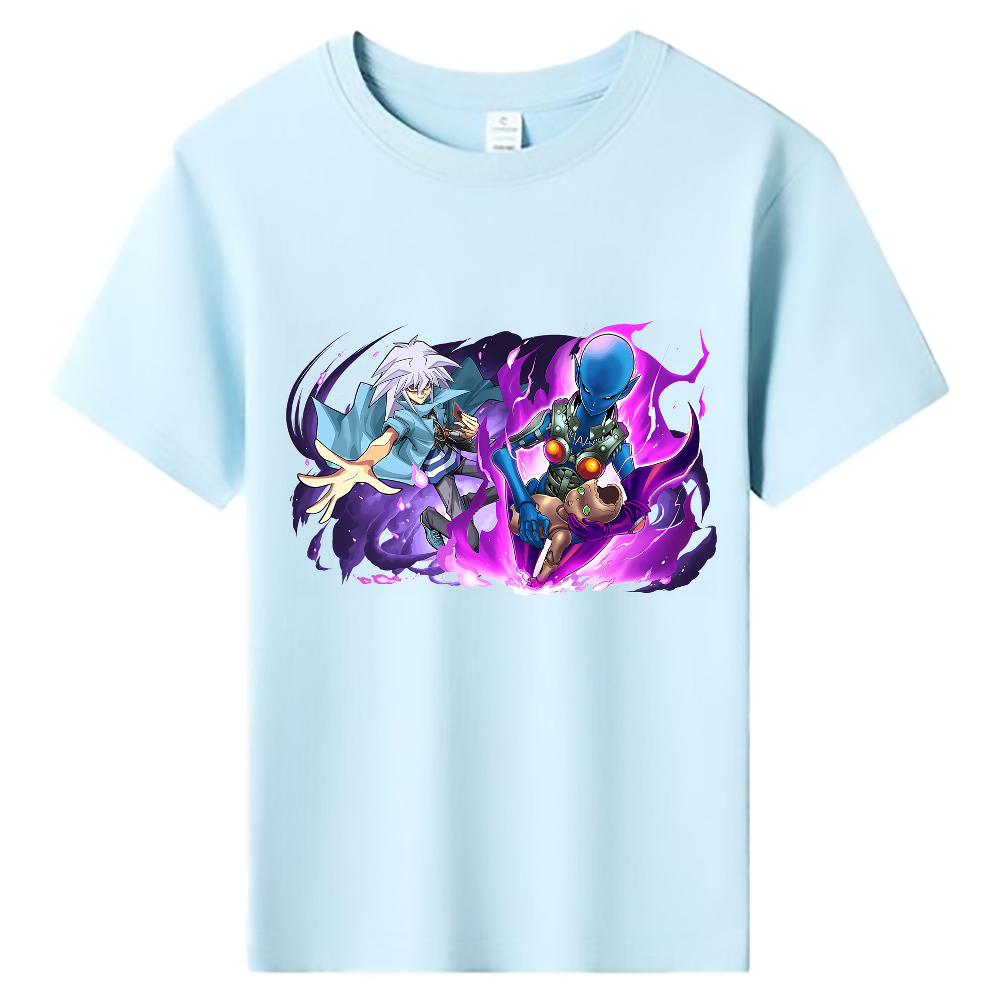 （画像用） 遊☆戯☆王 Yu-Gi-Oh! 綿100％キッズTシャツ（フロントプリント）